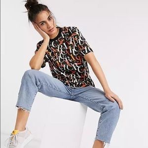 Fiorucci All Over Logo T-Shirt